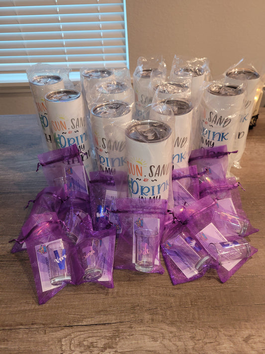 Themed vacation tumblers